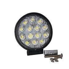 Round 4X4 42w LED SPOT LIGHT AND CARS