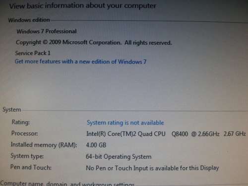 Mainboard + CPU + 4GB Memory