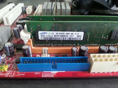 MSI Motherboard + CPU + 2G Memory