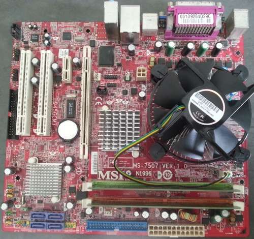 MSI Motherboard + CPU + 2G Memory