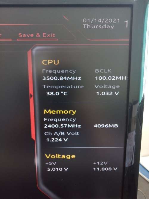 Gigabyte GA-H110-D3A Motherboard + Intel G4560 Processor + 4G DDR4 2400 Memory