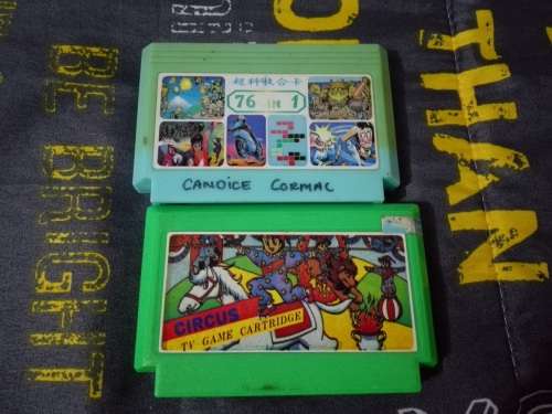 8 BIT -GOLDEN CHINA -TV GAMES -RETRO - NES 764 in 1  + Circus