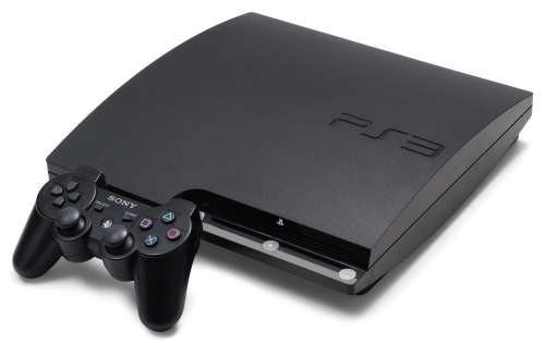 PS3 with one Game + Movies