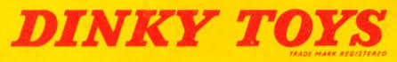 Dinky Toys Brochure No 9  , mint condition