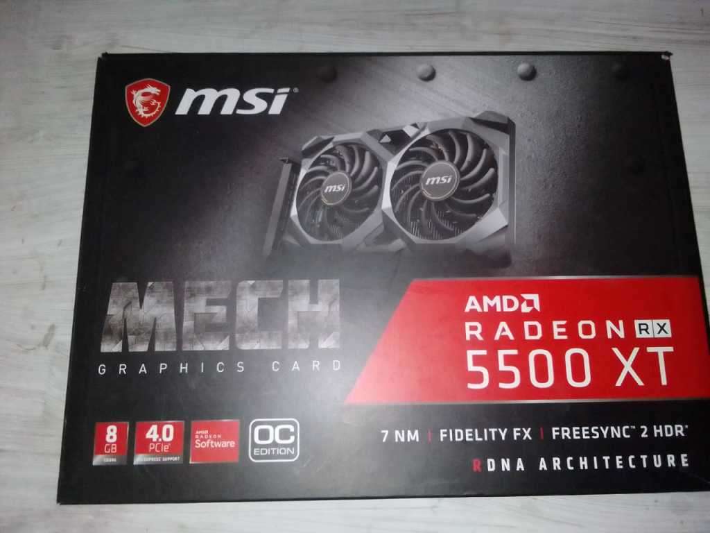 MSI RX5500XT