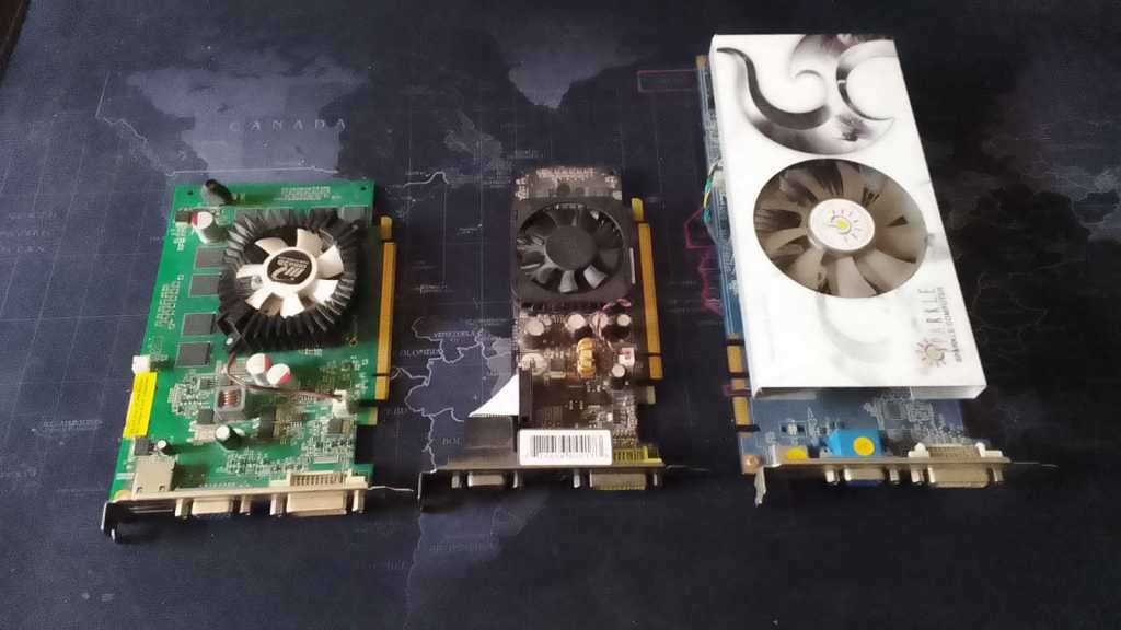 3 x Graphics Cards Faulty or Working untested