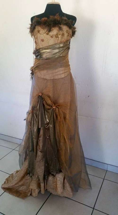 Vintage Brown Dress