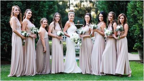 Infinity Floor Length Flared Dresses