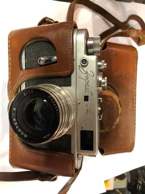 ZORKI-4  RANGEFINDER VINTAGE  35 mm FILM CAMERA