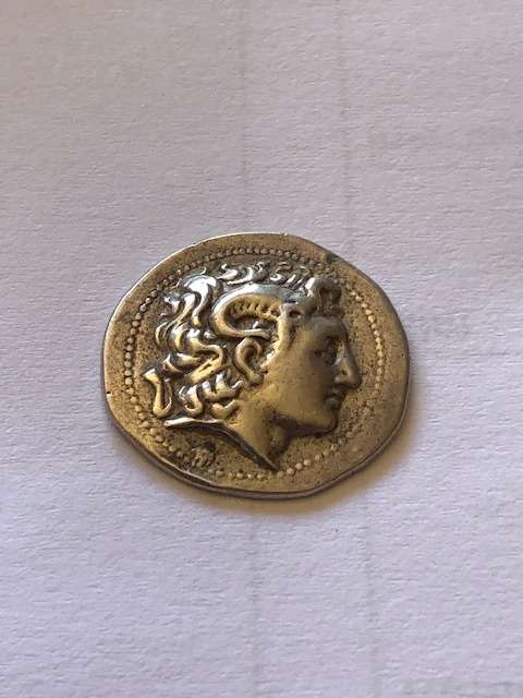 SILVER ALEXANDER THE GRATE GREEK COIN