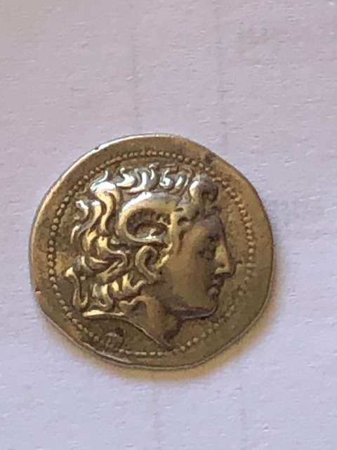 SILVER ALEXANDER THE GRATE GREEK COIN