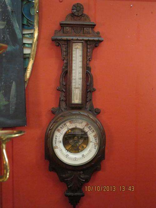 VINTAGE-RARE- LARGE BAROMETER