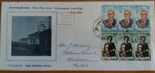 SWA First Day Cover 1968