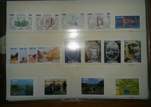 SWA 1986 Stamp Set - Complete