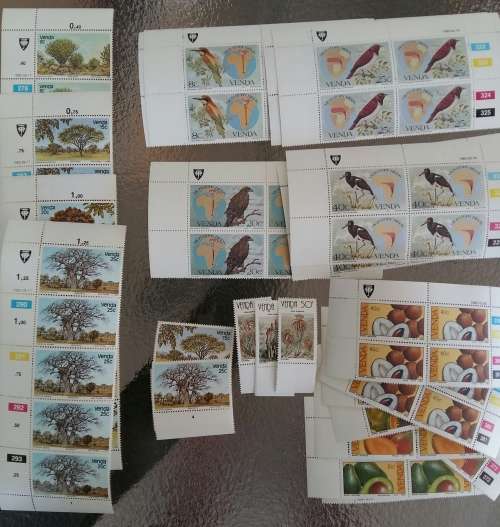 Venda Control blocks and Stamps