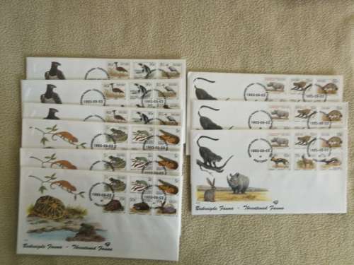 RSA First Day Covers from 1997