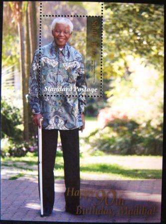 2008 Happy 90th Birthday, Madiba. Mint