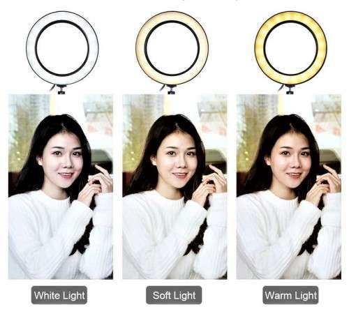 Ring Fill Light 26cm and Tripod 1300mm Bundle deal