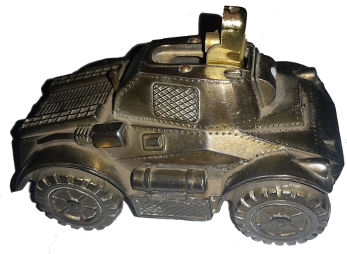 Scale Model Military Tanker Desk Lighter