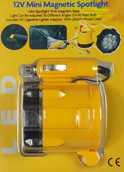 7 LED 12V 10 Mini Utility Spotlight