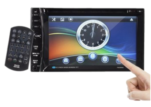 Double Din Universal Mp4/Dvd/Tuner/Cd/Bluetooth Touch Screen Head unit