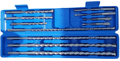 11 Piece SDS Plus Drill Bit Set