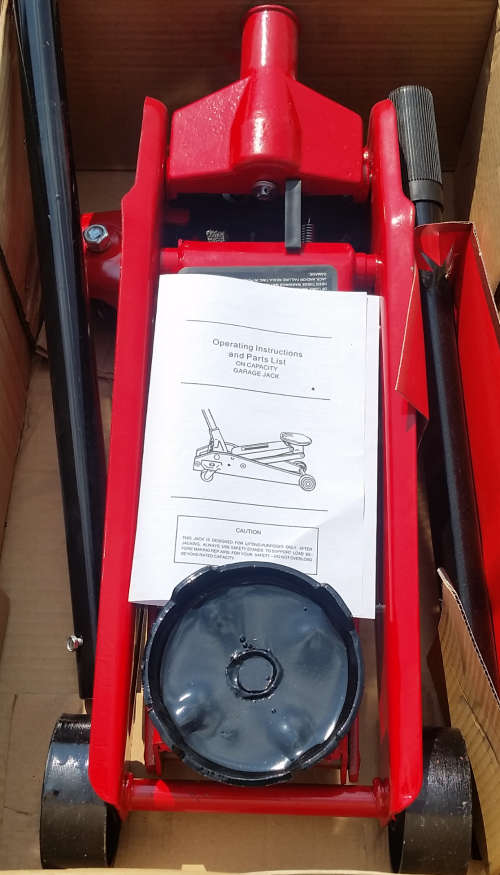 3 Ton Hydraulic Floor Jack (Please read)