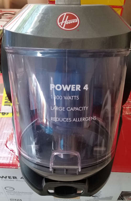 Hoover Power 4 Bagless Cylinder Vaccum (HC85-P4-ZA) Please Read