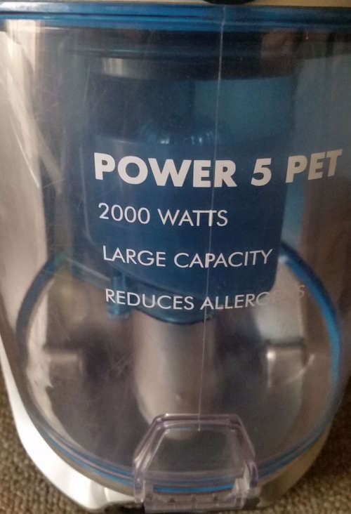 HOOVER POWER 5 PET VACCUM (2000W) HC85-P5-ZA (PLEASE READ)