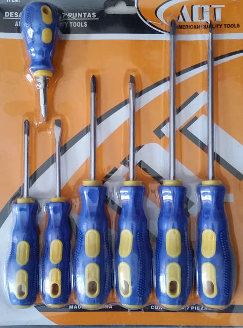 CR-V 7 Piece Screw Driver Set