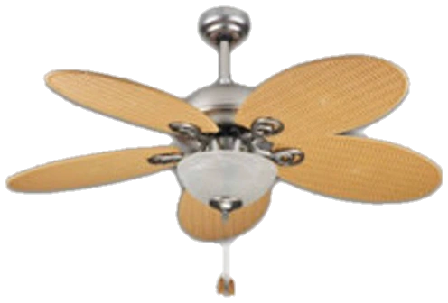 Goldair 120cm 5 Blade Rattan Ceiling Fan (GCF-52)