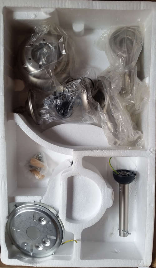 Goldair 120cm 5 Blade Rattan Ceiling Fan (GCF-52)