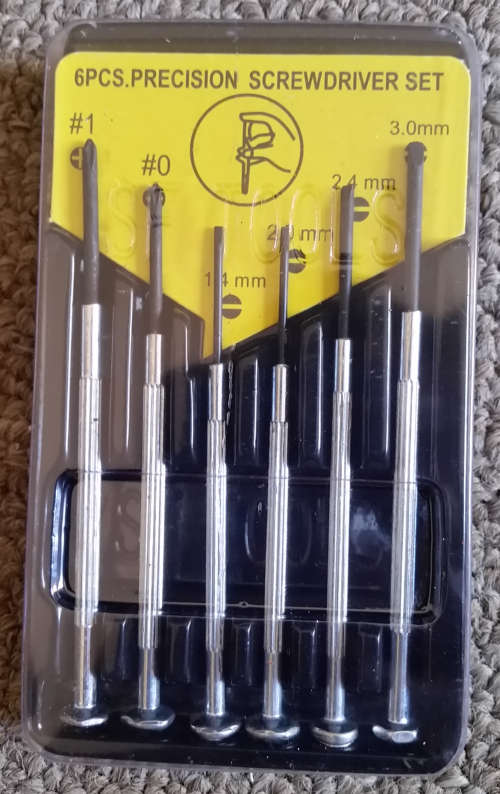 6 Piece Precision Screwdriver Set