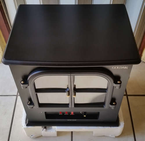 Goldair Electric FirePlace Heater GEFL180 (Please read!)