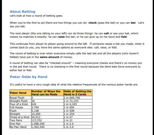 Casino Style Texas Hold'Em Poker Set