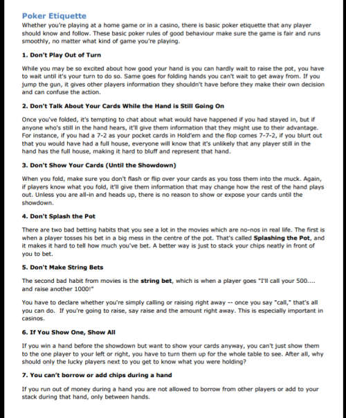 Casino Style Texas Hold'Em Poker Set