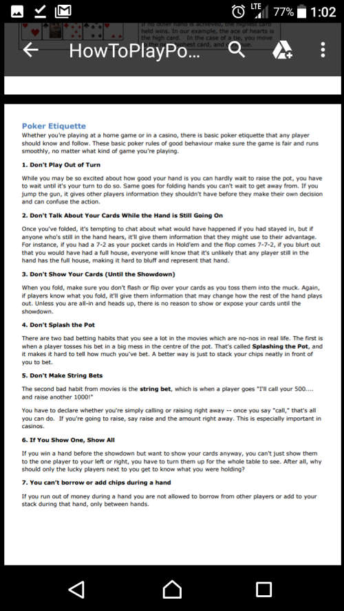 Casino Style Texas Hold'Em Poker Set