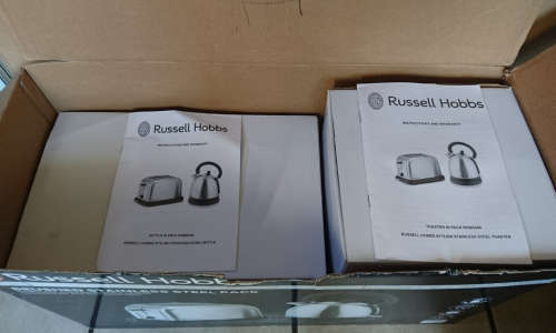 Russell Hobbs Brushed Stainless Steel Pack