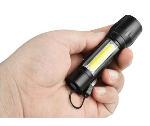 Explosion/Water Proof Tactical XPE + COB.LIGHT (USB RECHARGEABLE)