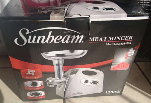 Sunbeam Meat Mincer and Sausage Maker (SMM-828)