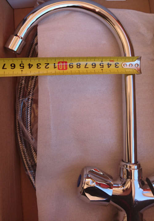 Sink/Basin Mount Kitchen Mixer Tap/Faucets (High Quality - Chrome Plated)