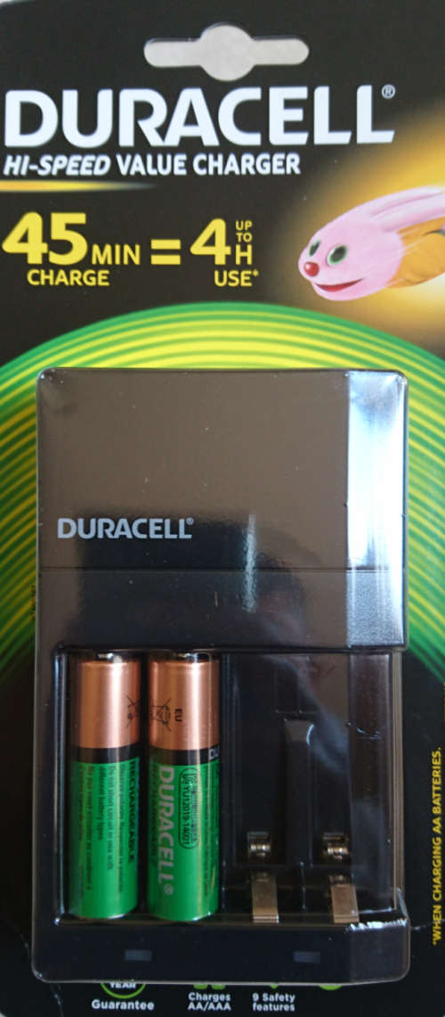 DURACELL HI-SPEED VALUE CHARGER
