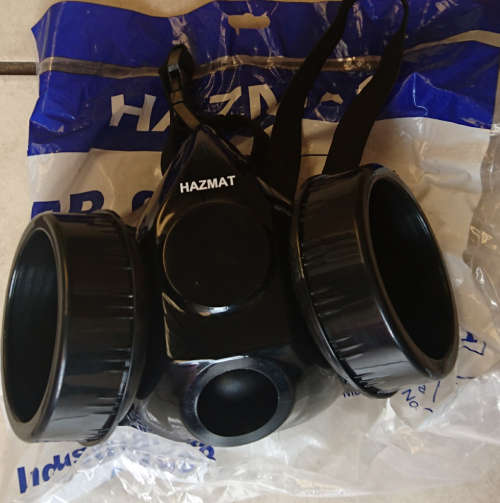 Hazmat Half Mask for Double Cartridge (Rp9060)