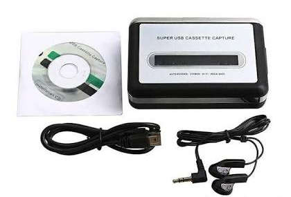 Usb Cassette Capture/Convert/Record/Transfer