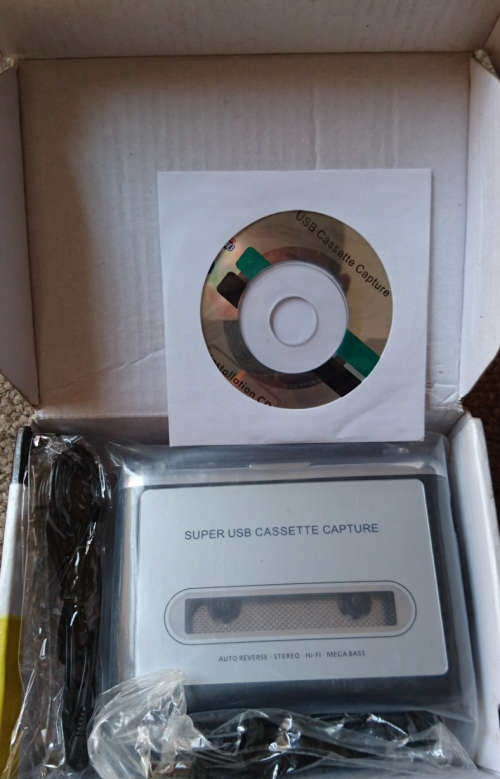 Usb Cassette Capture/Convert/Record/Transfer