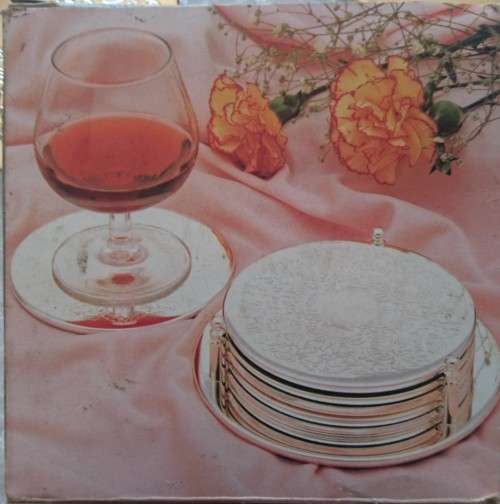 7 Piece Silver Plated Coaster Set