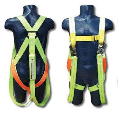 Full Body Harness Double Lanyard with Snaphooks
