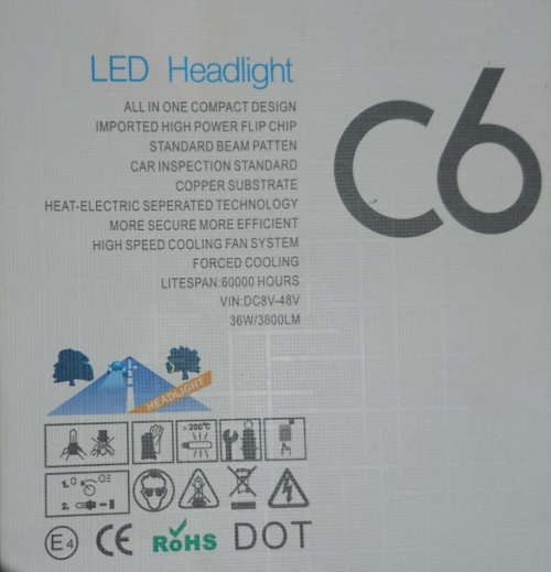 C6 LED Headlights (H3)