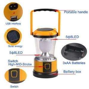 (Late Entry) Multifunction Solar Camping Lamp (SN-968)