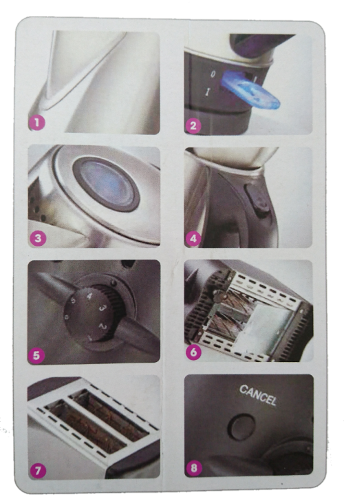 Salton 2 Piece Brushed Stainless Steel Breakfast Pack